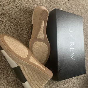 J CREW Seville strip espadrilles